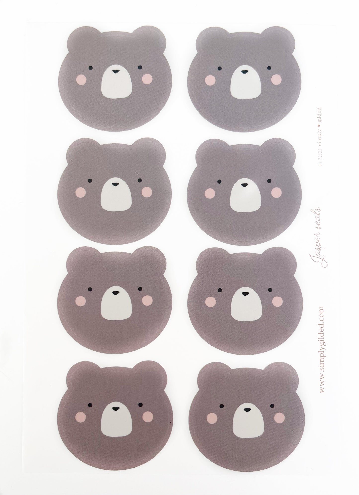 SEALS - Jasper (white background)
