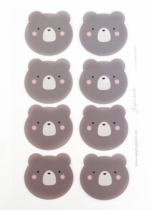 SEALS - Jasper (white background)
