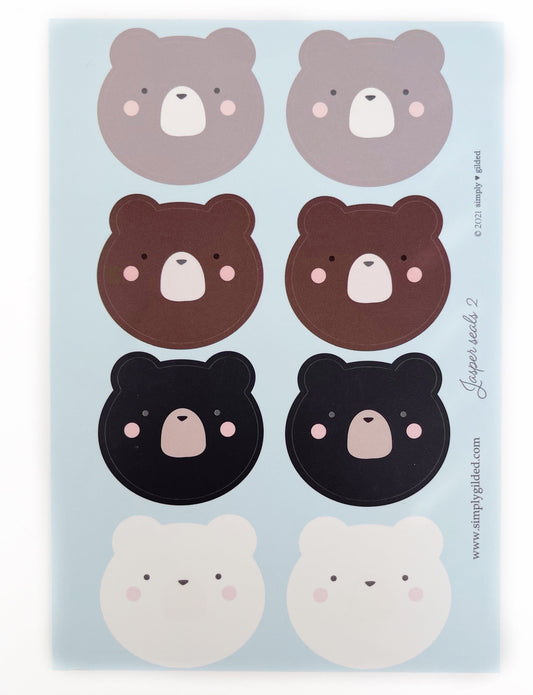 SEALS - Jasper 2 (blue background)